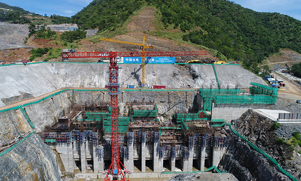 赞比亚下凯富峡水电站厂房