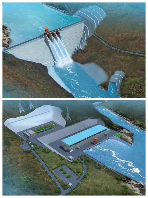 赞比亚下凯富峡水电站